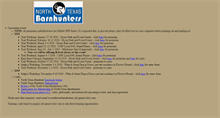 Desktop Screenshot of northtexasbarnhunters.org